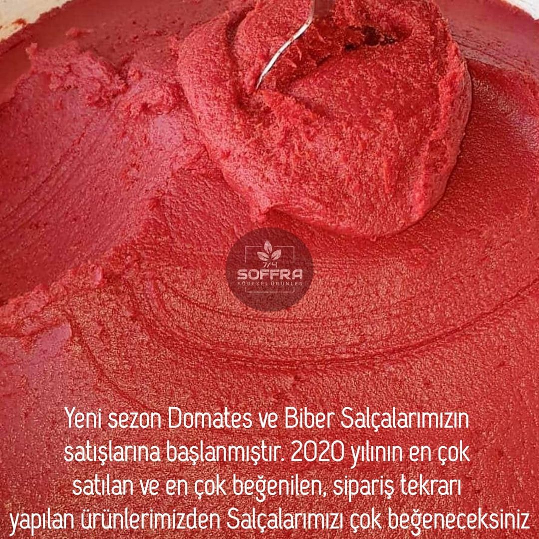 3kg domates salça+ 3kg biber salçaGün Kurusu Ev Yapımı