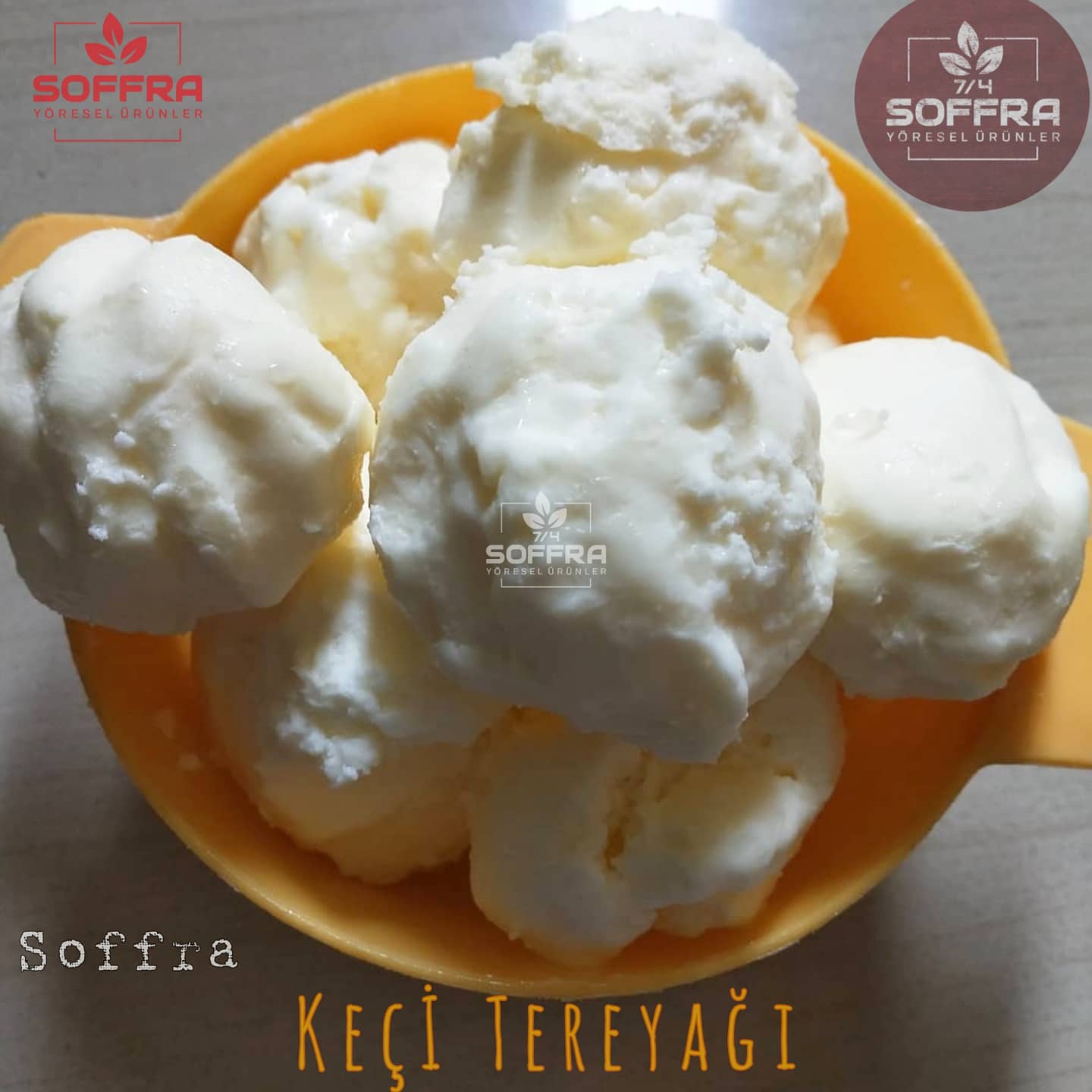 Keçi Tereyağımız (Kıl Keçi) 4.5kg net bidon