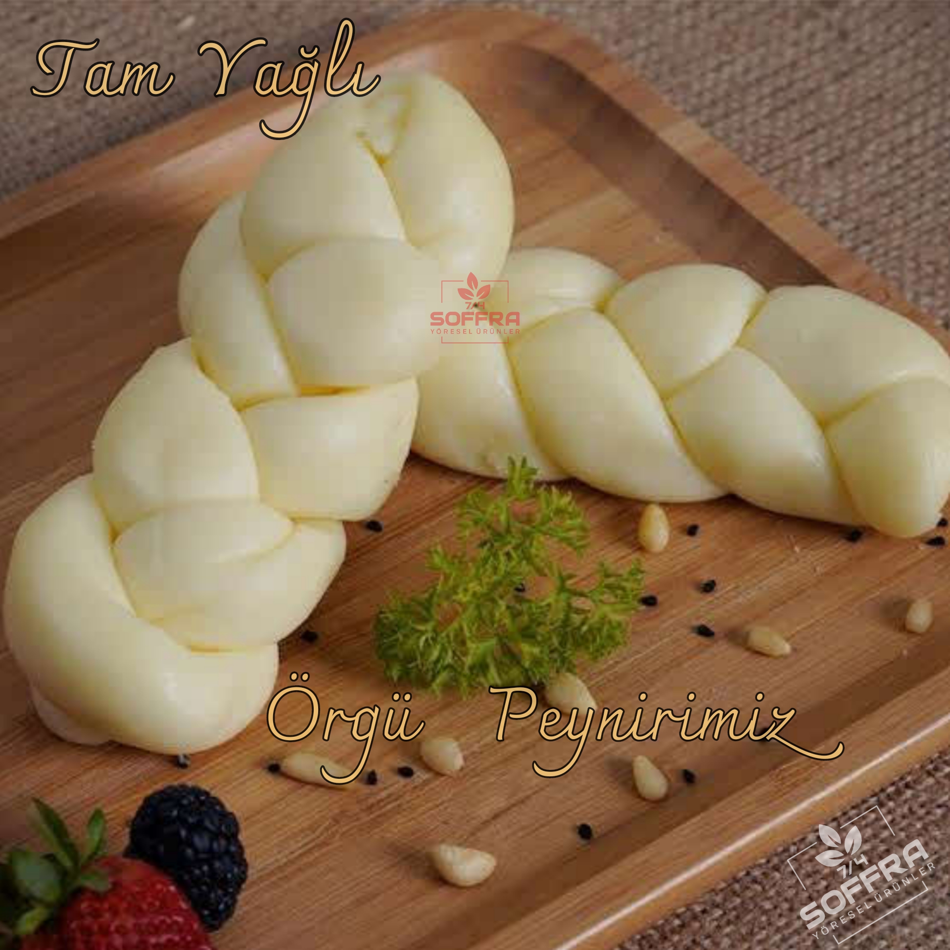 Örgü Peynir Yörük Vakumlu 1kg