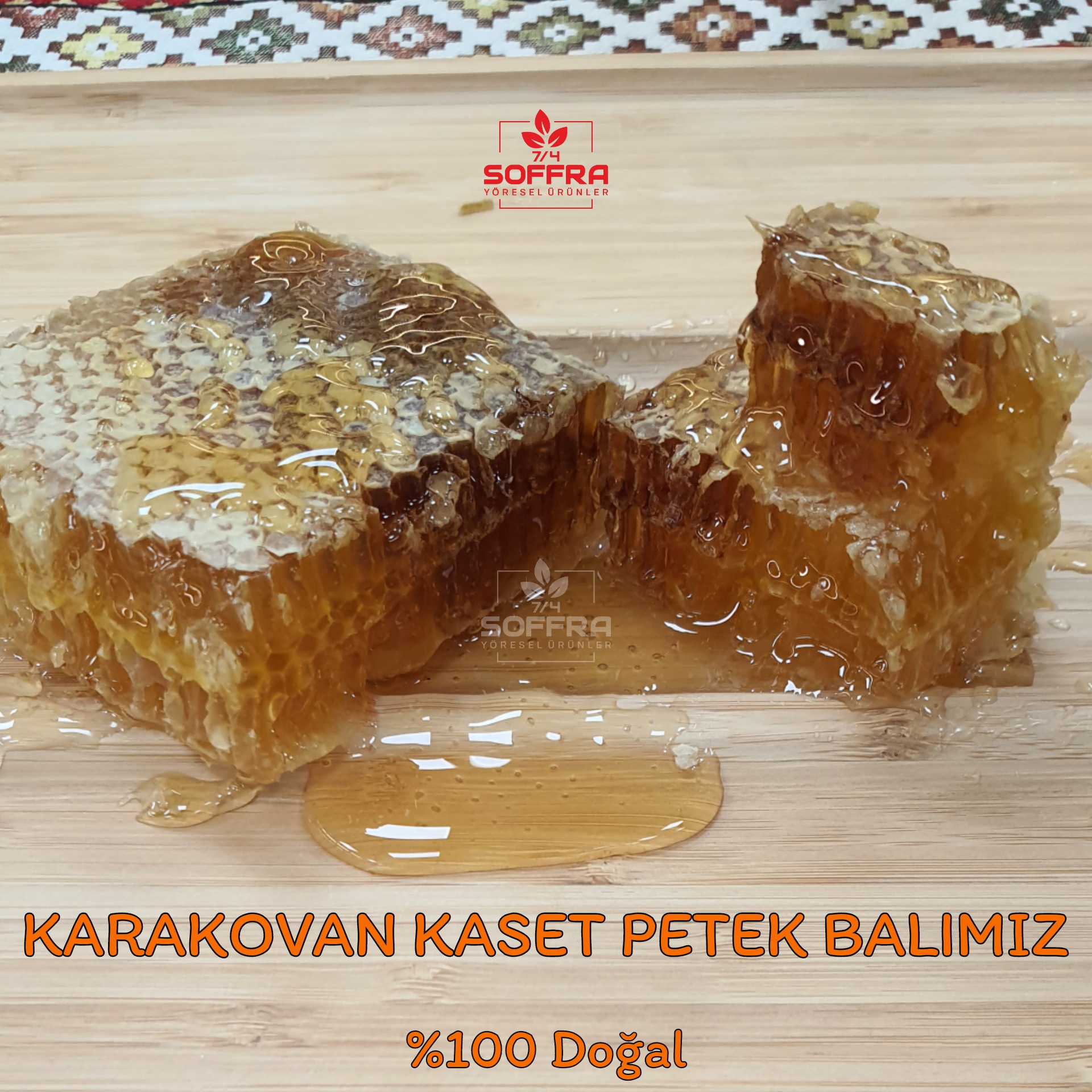Akasya petek bal 1kg